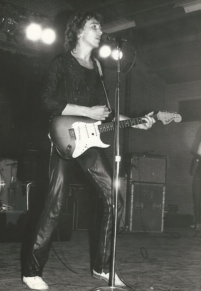 George Kooymans actual show photo by Jo Gillisen June 02 1979 Tollebeek - Tollehal